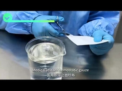 Gaze hémostatique