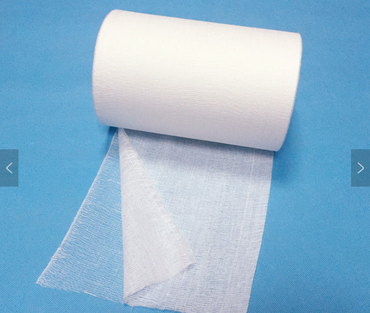Soft Medical Gauze Rolls with CE Certification and White Color